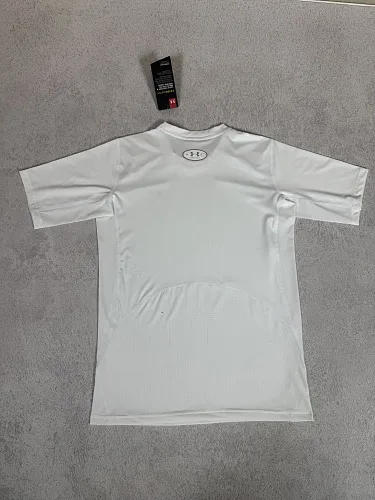 View 2 of White Short Sleeve Compression Shirt · Style 203