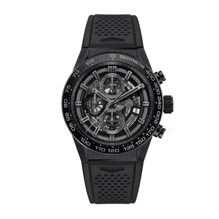 View 1 of Tag Heuer Carrera Full Black Replica