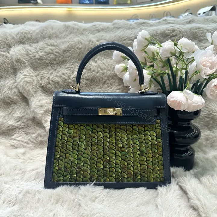 View 1 of Hermes Kelly 25cm Two-Tone Gold Hardware