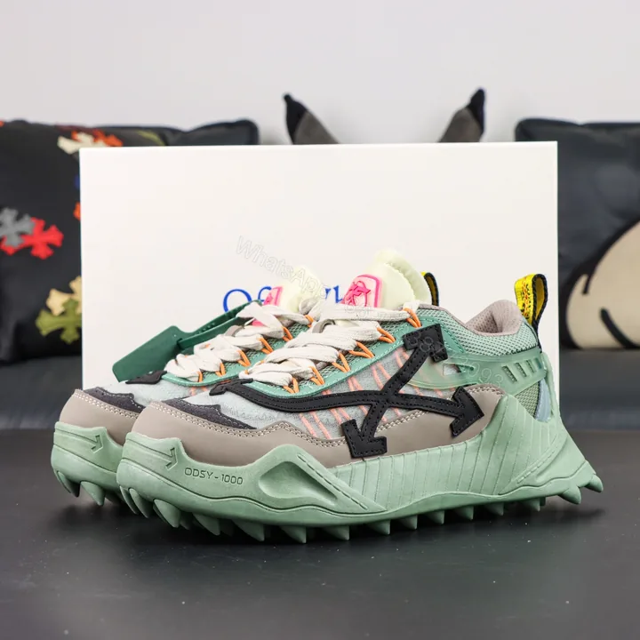 View 1 of Off White ODSY 1000 Black Green Reps