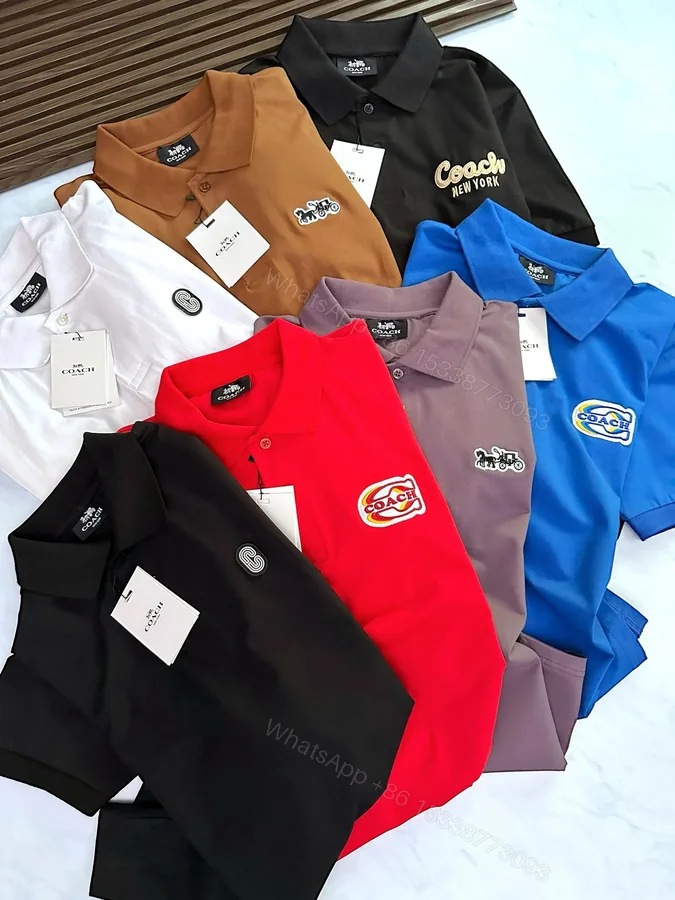View 1 of First Copy Coach Imported Quality Exclusive Polo Tees for Men