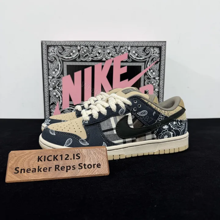 View 1 of Travis Scott x Nike Dunk SB Low “Jackboys” Reps