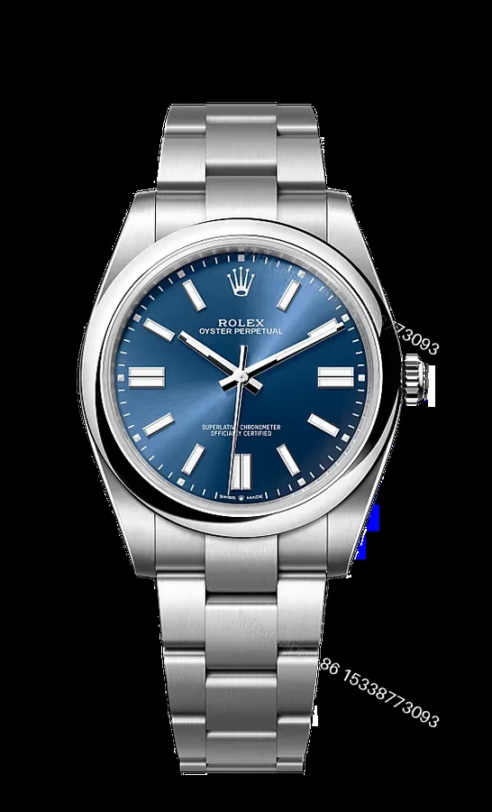 View 1 of Replica Rolex Oyster Perpetual Blue Dial 124300 41mm