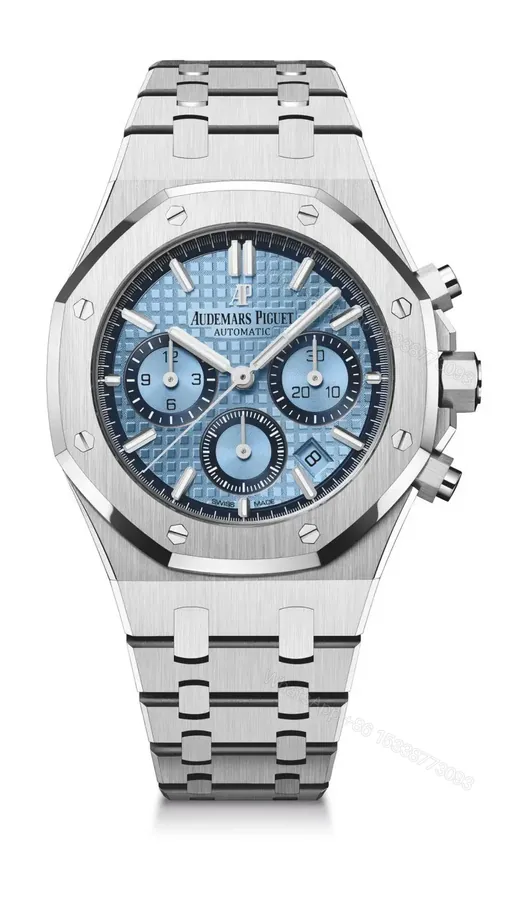 View 1 of Replica Audemars Piguet Royal Oak Selfwinding Chronograph Blue 26317BC.OO.1256BC.01