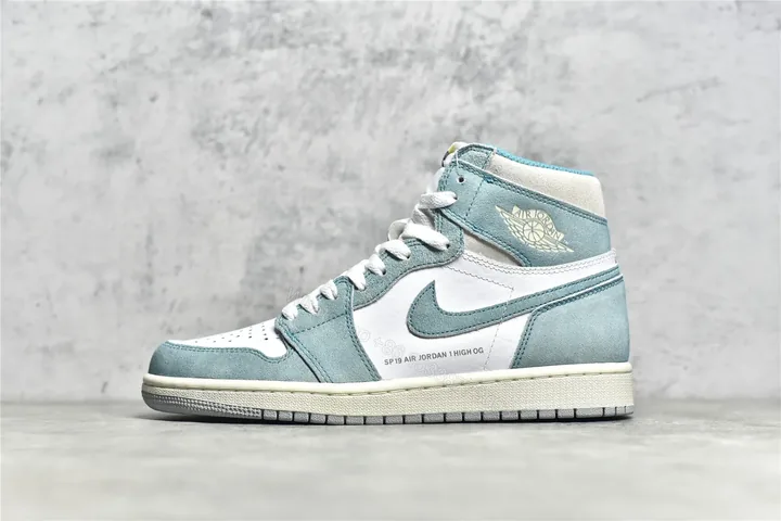 View 1 of Air Jordan 1 Retro High “Turbo Green” Reps
