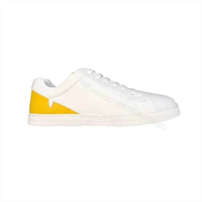 View 1 of FENDI CORNER BUGS LOW-TOP SNEAKERS IN WHITE – FD07