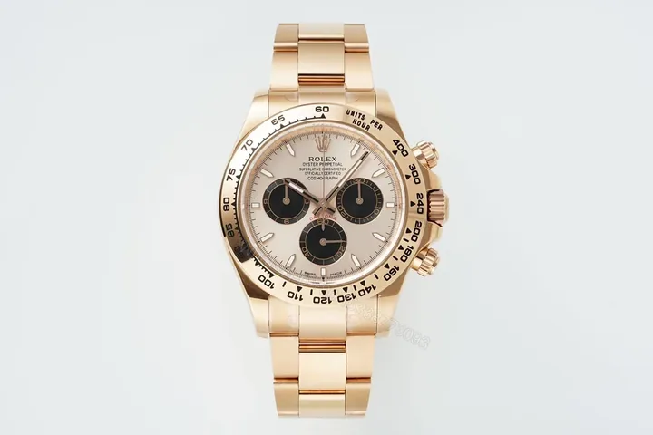 View 1 of DJ Factory Clean Factory APS Daytona Rose Gold Chocolate Dial Watch