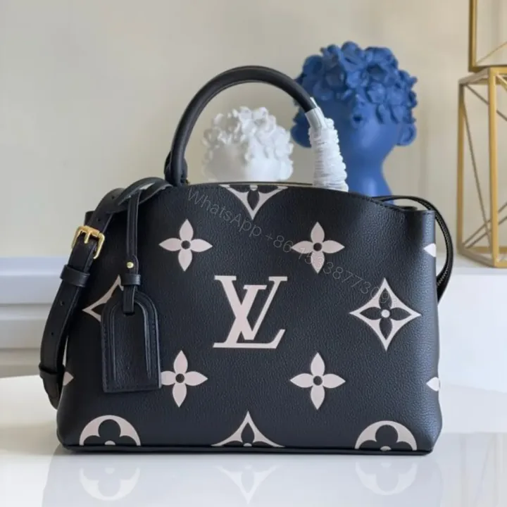 View 1 of Louis Vuitton LV Petit Palais Da Bicolor Monogram Empreinte Handbags 29x18cm