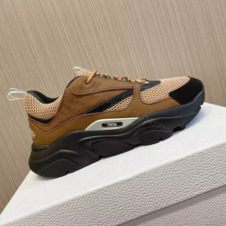 View 1 of B22 SNEAKER TECHNICAL MESH WITH AND CALFSKIN – CD128