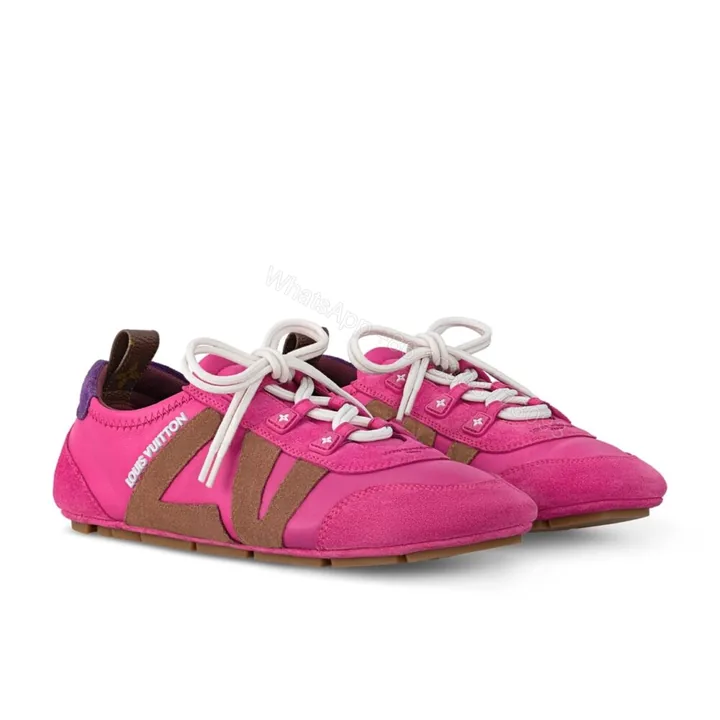 View 1 of Louis Vuitton LV Sneakerina Fuchsia Pink 1AHNEE