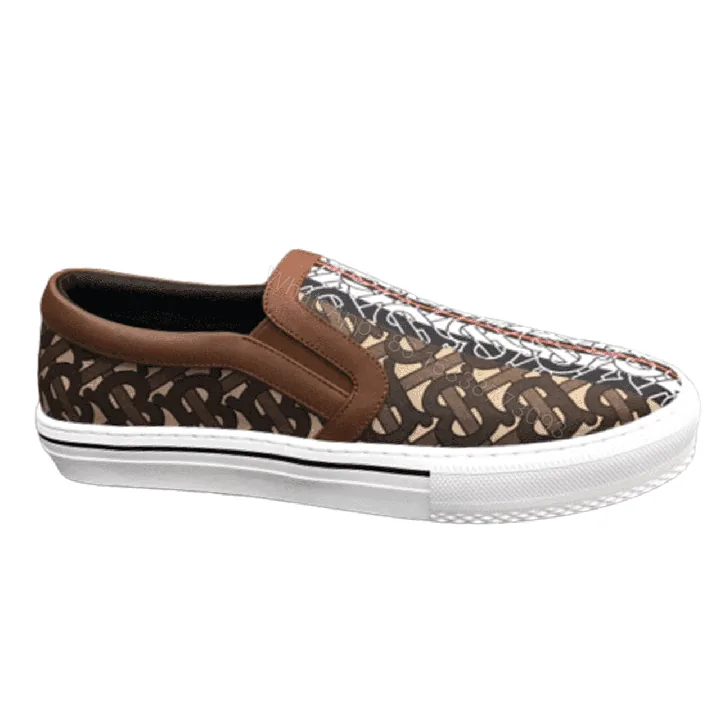 View 1 of BURBERRY LEATHER VINGATE SNEAKER- BBR81