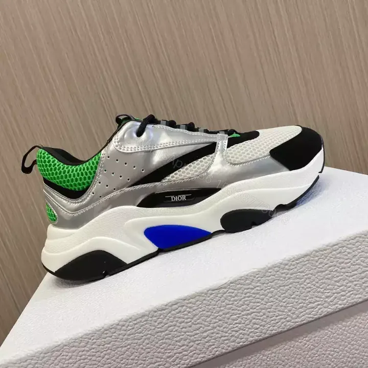 View 1 of B22 SNEAKER TECHNICAL MESH WITH AND CALFSKIN – CD130