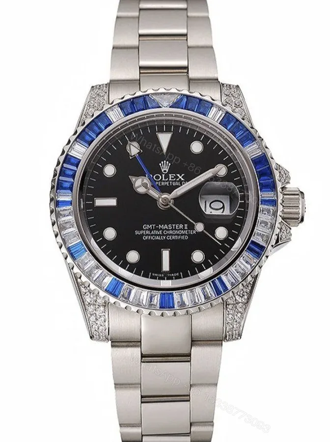View 1 of Superclone Rolex GMT-Master II Black Dial 1453747