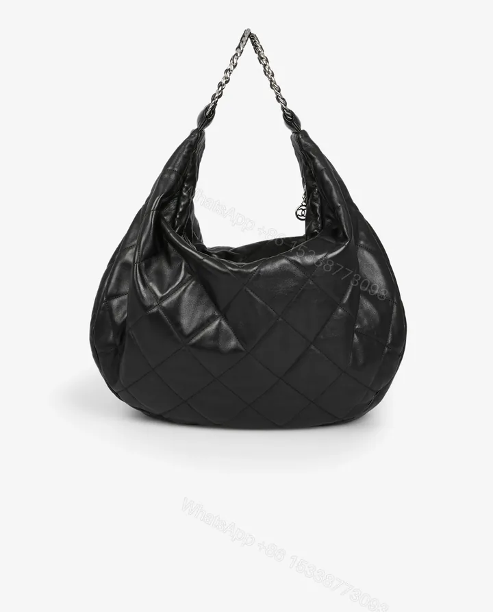 View 1 of Chanel Quilted Leather Bag Mirror YZ87423