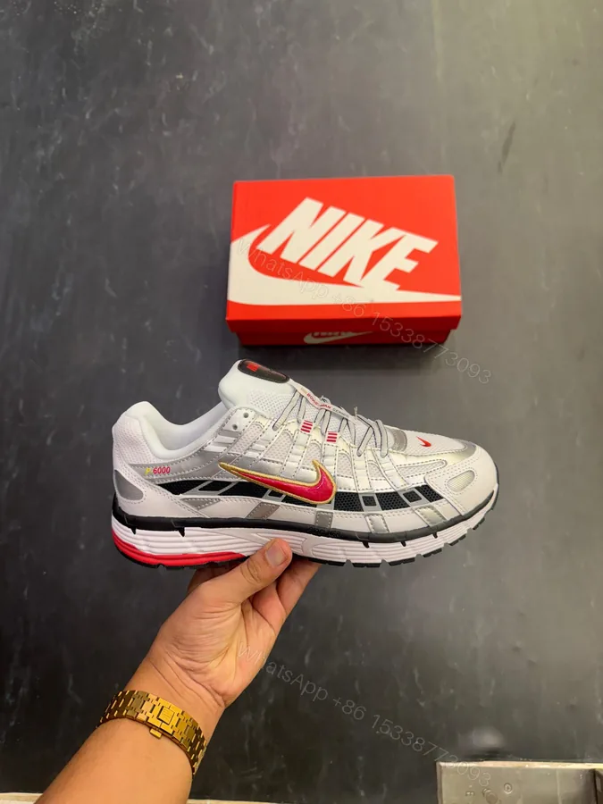 View 1 of FIRST COPY NIKE P-6000 TRAINER METALLIC RED FOR MEN