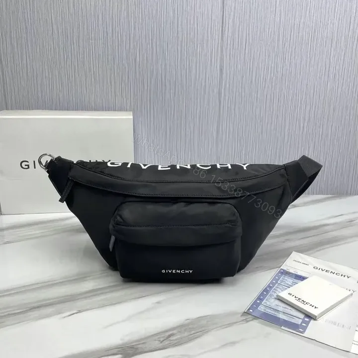 View 1 of Givenchy Signature Street-Wear Belt Bag: Compact, Lux, Durable