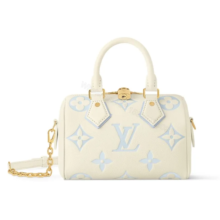 View 1 of Louis Vuitton Speedy Bandoulière 20 Candy Blue 20Cm M46883