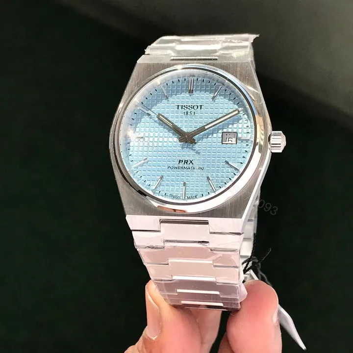 View 1 of Tissot PRX Tiffany Dial