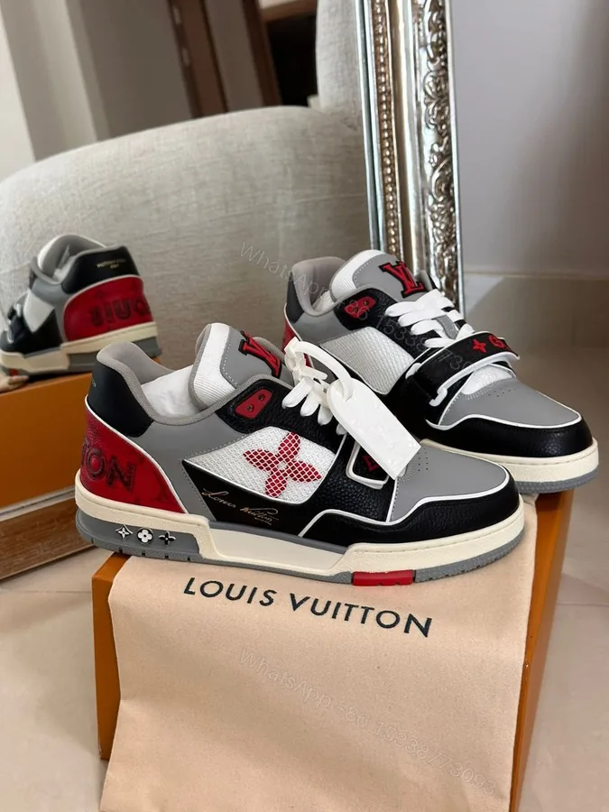 View 1 of Design Louis Vuitton Unisex LV Trainer Sneaker