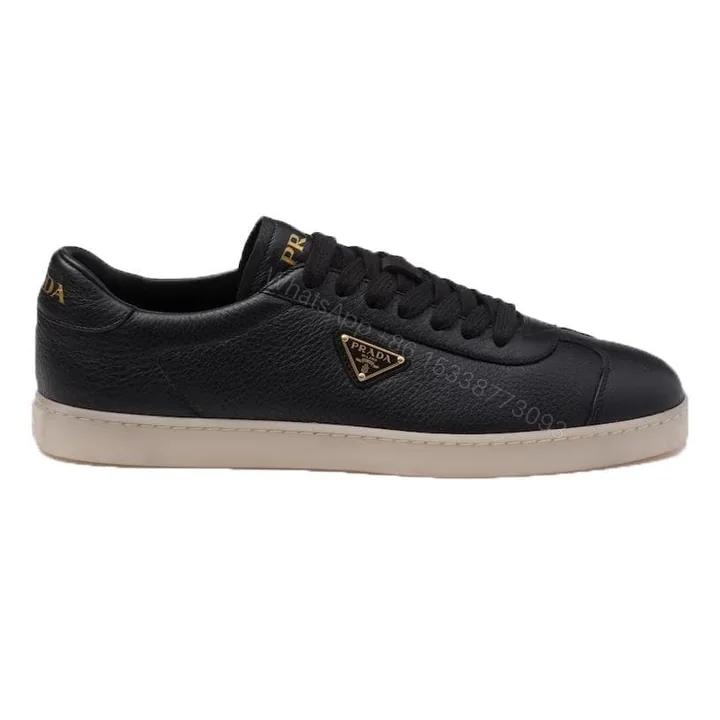 View 1 of PRADA SUEDE SNEAKERS ALABASTER BLACK – PRD082