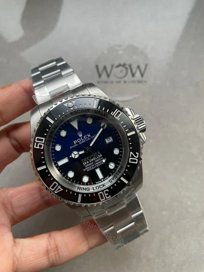 View 1 of Rolex Sea-Dweller Deepsea 136660 904L SS Blue Dial V9F VR3235