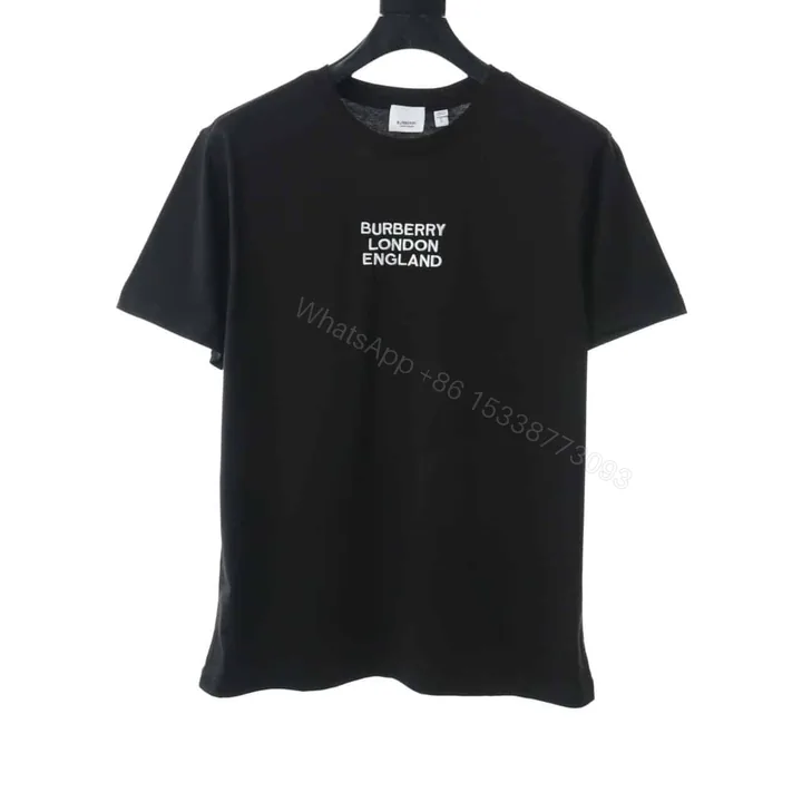 View 1 of BURBERRY LONDON EMBROIDERED LOGO T SHIRT