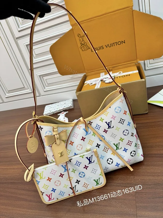 View 1 of Louis Vuitton x Takashi Murakami CarryAll PM bag