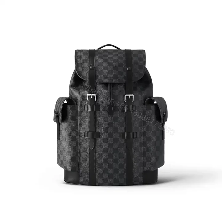 View 1 of LOUIS VUITTON CHRISTOPHER PM DAMIER GRAPHITE CANVAS – LBV389