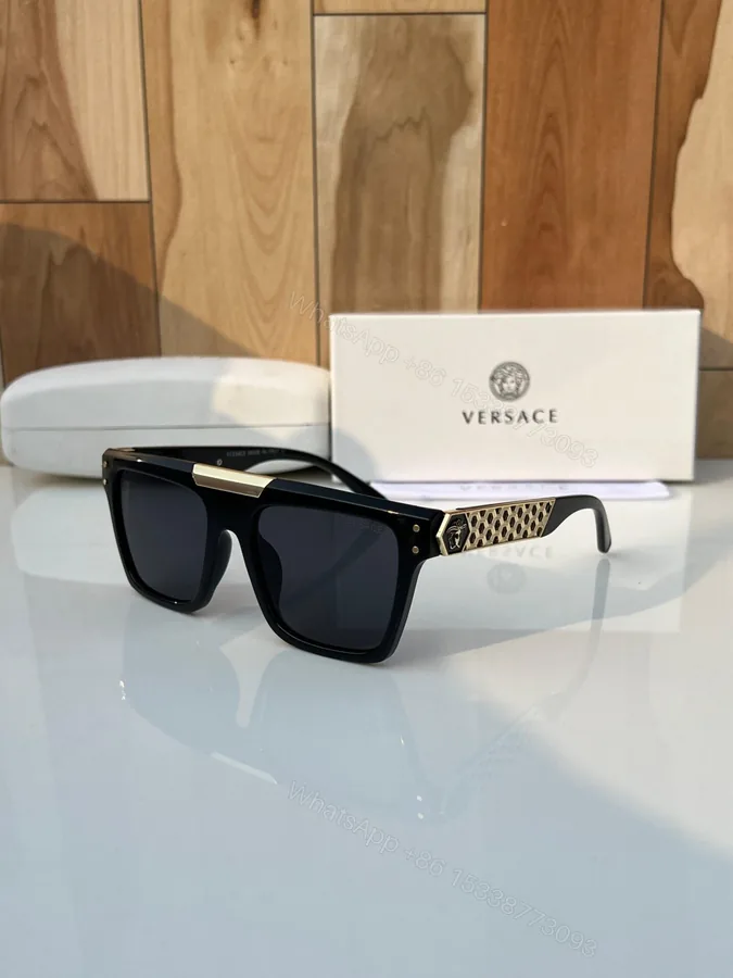 View 1 of Versace Sunglasses Black