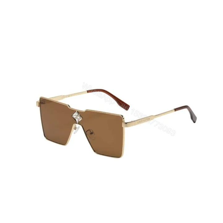 View 1 of Louis Vuitton Cyclone Metal Sunglasses Gold