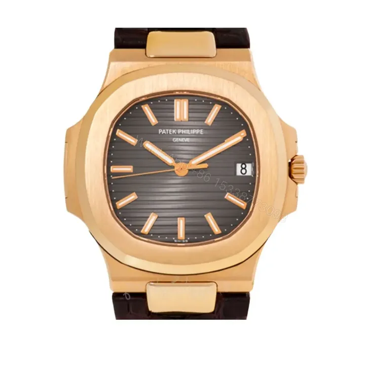 View 1 of Replica Patek Philippe Nautilus 5711R Leather