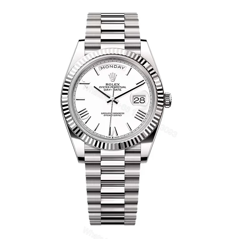 View 1 of Superclone Rolex Day-Date White Dial 228239-0046 40 mm