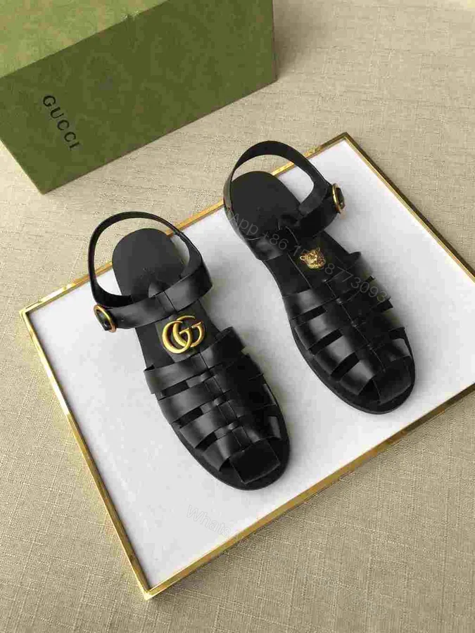 View 1 of GUCCI SANDAL WITH DOUBLE G – SDG005