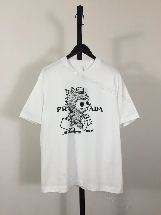 View 1 of White Cotton Graphic Tee - Premium Streetwear Style, Relaxed Fit