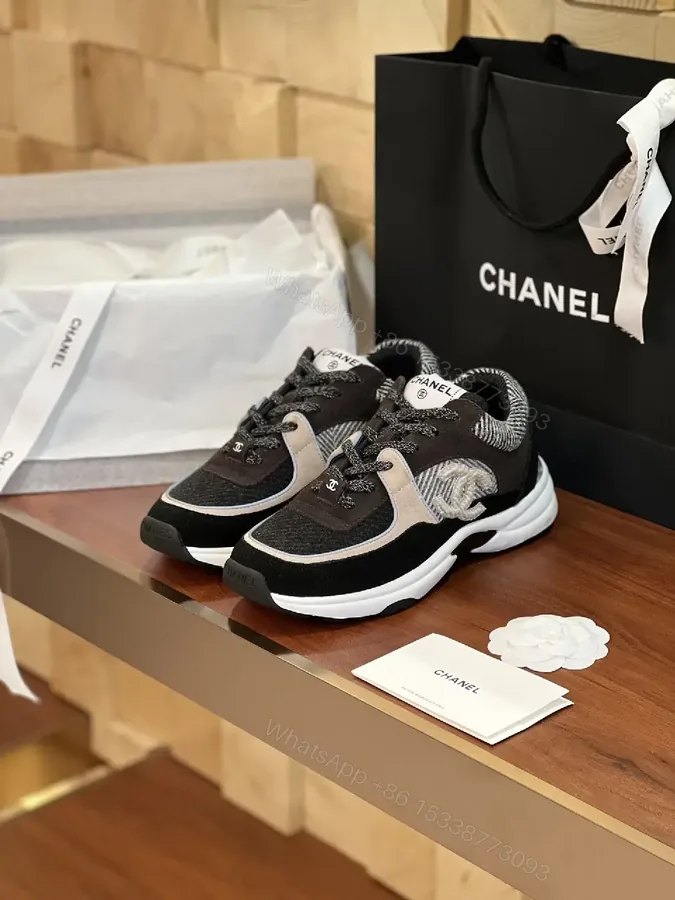 View 1 of Chic Chunky Runner Sneakers: Luxury Streetwear Comfort