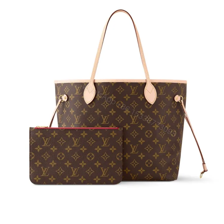 View 1 of Louis Vuitton Neverfull Pivoine GM Pink 40Cm M41180