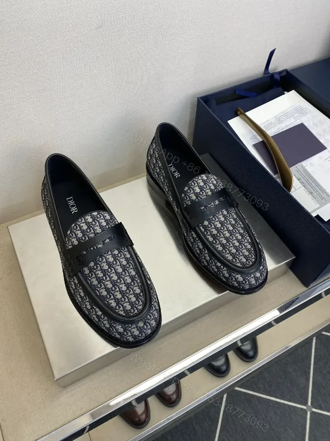 View 1 of Patterned Loafers + Leather Trim + Modern Classic + All-Day Comfort + loafers