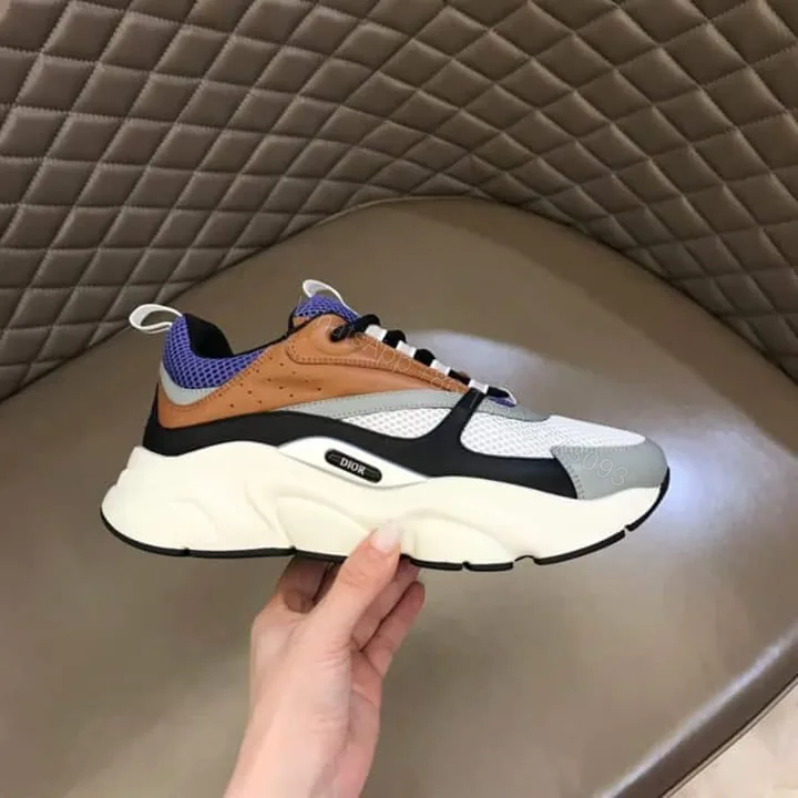 View 1 of B22 SNEAKER TECHNICAL MESH WITH AND CALFSKIN – CD112