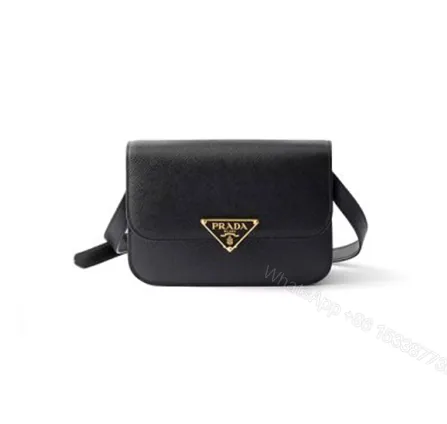 View 1 of Prada Saffiano leather flap shoulder bag(HIGH-END GRADE)