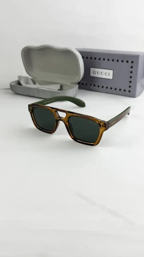 View 1 of First Copy Gucci Brown Green 4951 Sunglasses