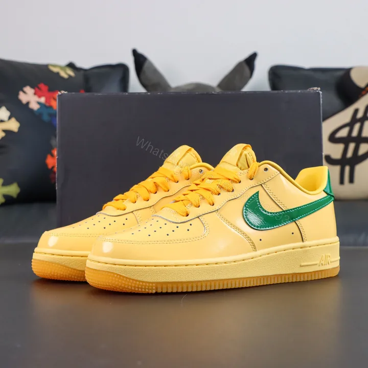 View 1 of Air Force 1 Patent “Topaz Gold”
