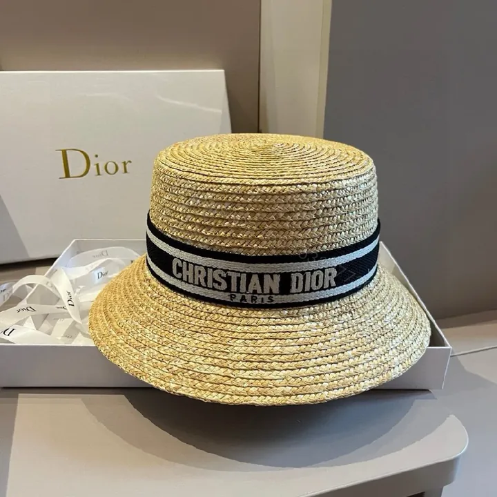 View 1 of Straw Hat + Straw + Luxe + Bold Band + Hat