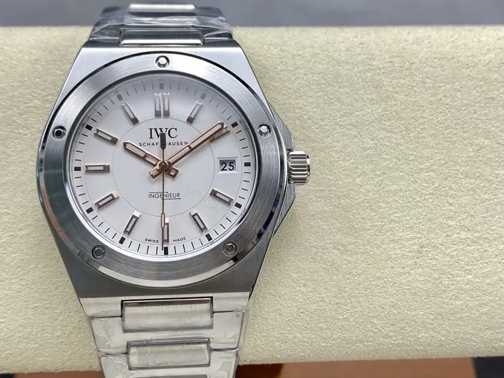 View 1 of IWC Engineer Automatic Watch White Dial Steel Bracelet Ultimate 40MM IWCWHT40