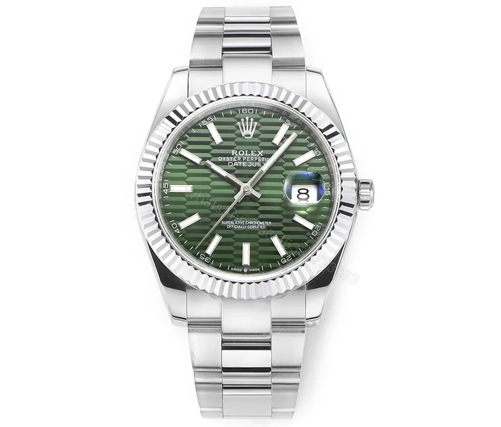 View 1 of RM Factory Clean Factory DDF Green Classic Datejust 41mm Watch