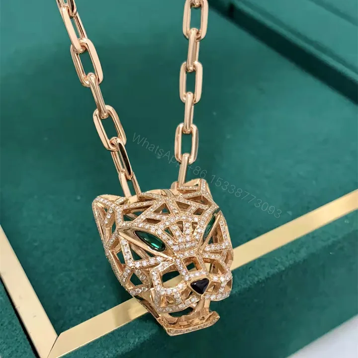 View 1 of Cartier Panther Neckalce, Diamonds