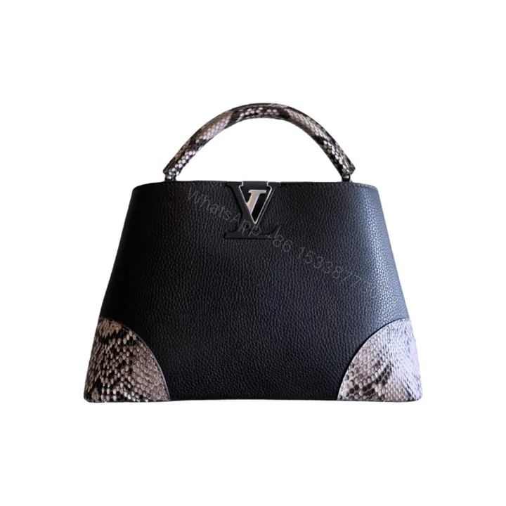 View 1 of Louis Vuitton Capucines Python Handbag 27Cm