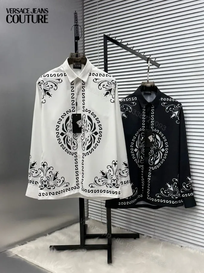 View 1 of FIRST COPY Versace 2025 Premium OG Print Shirt