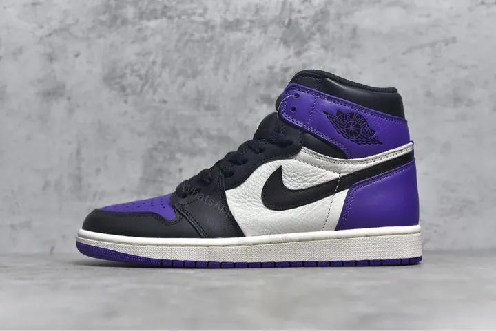 View 1 of Jordan 1 High OG “Court Purple” Reps