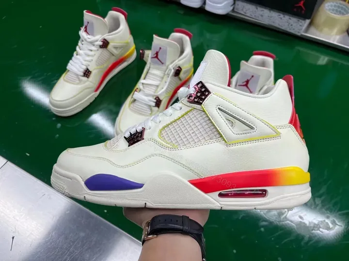 View 1 of J Balvin x Air Jordan 4 Replica