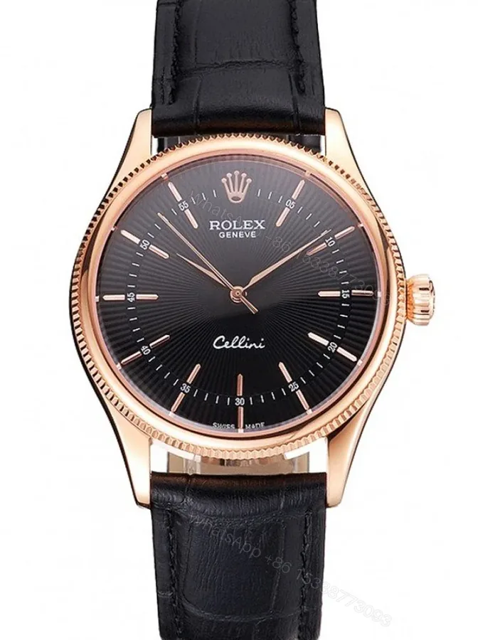 View 1 of Superclone Rolex Cellini Black Dial REP016815